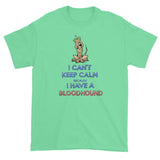 Keep Calm Hound Short sleeve t-shirt - The Bloodhound Shop