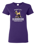Property of a Hound Women's short sleeve t-shirt - The Bloodhound Shop