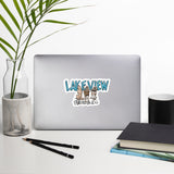 Lakeview Hounds Bubble-free stickers - The Bloodhound Shop