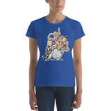 Tim's Wrecking Ball Crew w/ Freddie Women's short sleeve t-shirt - The Bloodhound Shop
