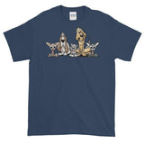 Blood is Thicker Lineup Short-Sleeve T-Shirt - The Bloodhound Shop