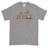 Blood is Thicker Lineup Short-Sleeve T-Shirt - The Bloodhound Shop