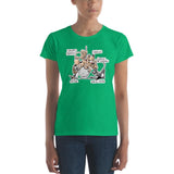Tim's Wrecking Ball Crew w/ Names Women's short sleeve t-shirt - The Bloodhound Shop