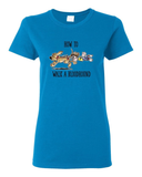 How to Walk a Hound Women's short sleeve t-shirt - The Bloodhound Shop