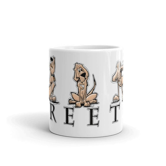 Freeto LineUp Mug - The Bloodhound Shop