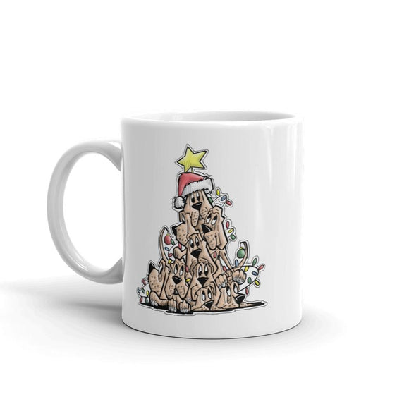 Christmas Tree Hounds Mug - The Bloodhound Shop