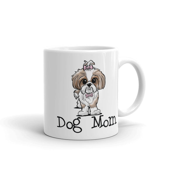 Shih Tzu- Dog Mom FBC Mug - The Bloodhound Shop