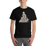 Christmas Tree Hound Short-Sleeve T-Shirt - The Bloodhound Shop