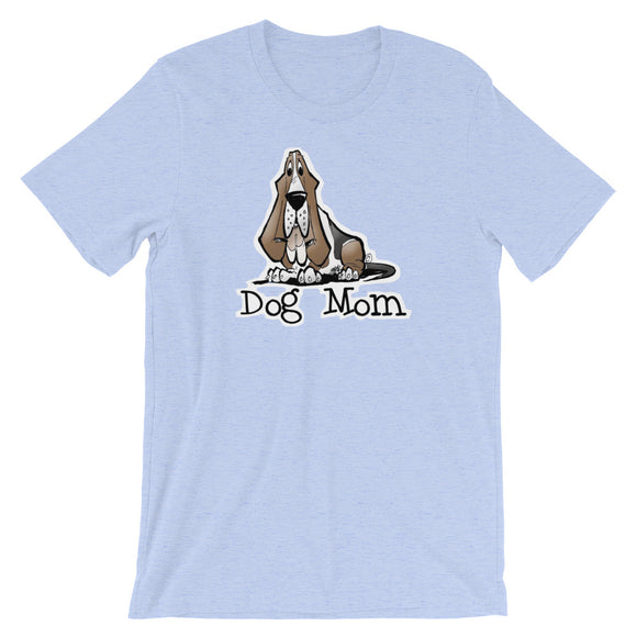 Basset- Dog Mom FBC Short-Sleeve Unisex T-Shirt - The Bloodhound Shop