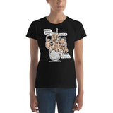 Tim's Wrecking Ball Crew Hounds Women's short sleeve t-shirt - The Bloodhound Shop