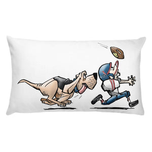 Football Hound Texans Basic Pillow - The Bloodhound Shop