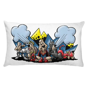 JL Hounds Rectangular Pillow - The Bloodhound Shop