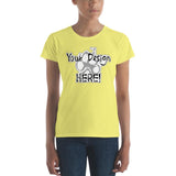 Your Design Here Women's short sleeve t-shirt - The Bloodhound Shop