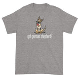 More Dogs Got German Shepherd? short sleeve t-shirt - The Bloodhound Shop