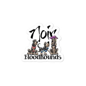 Noir Hounds Bubble-free stickers - The Bloodhound Shop