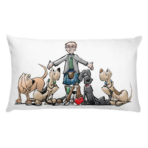 Tim's Google Hound Basic Pillow - The Bloodhound Shop