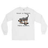 Blood is Thicker than Slobber Long Sleeve T-Shirt - The Bloodhound Shop