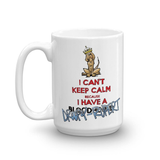 Tim's Keep Calm Droopy Rupert Mug - The Bloodhound Shop