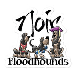 Noir Hounds Bubble-free stickers - The Bloodhound Shop