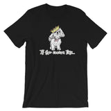 Maltese- If The Crown Fits FBC Short-Sleeve Unisex T-Shirt - The Bloodhound Shop