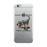 Blood is Thicker than Slobber iPhone 5/5s/Se, 6/6s, 6/6s Plus Case - The Bloodhound Shop