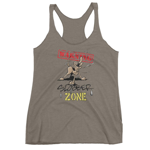 Slobber Zone Women's tank top - The Bloodhound Shop