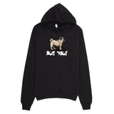 Pug- FBC Pug You! Dark Hoodie - The Bloodhound Shop