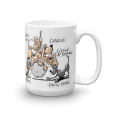 Tim's Wrecking Ball Crew 5 With Names Mug - The Bloodhound Shop