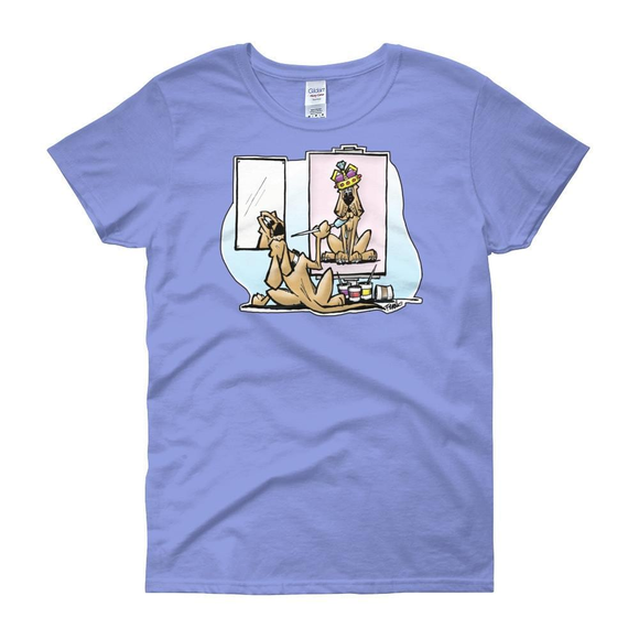 Artist Hound Women's short sleeve t-shirt - The Bloodhound Shop