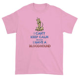 Keep Calm Hound Short sleeve t-shirt - The Bloodhound Shop
