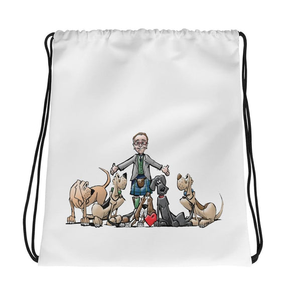 Tim's Google Hound Drawstring bag - The Bloodhound Shop