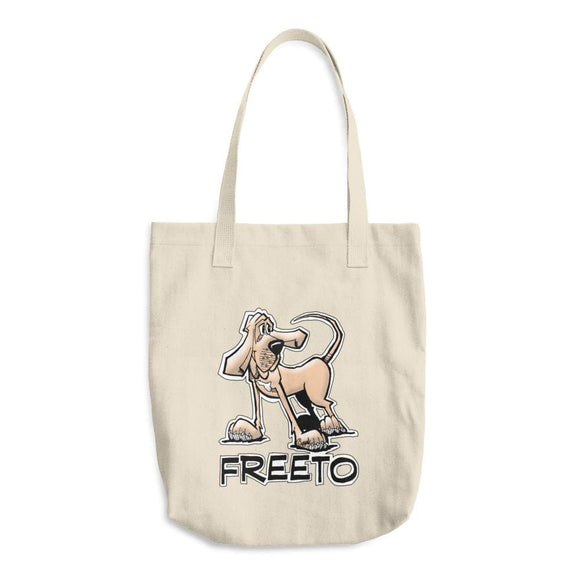 Freeto 2 Cotton Tote Bag - The Bloodhound Shop