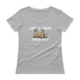 Lost & Found Hound Ladies' Scoopneck T-Shirt - The Bloodhound Shop