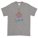 Tim's Keep Calm Charlie Dark Short sleeve t-shirt - The Bloodhound Shop