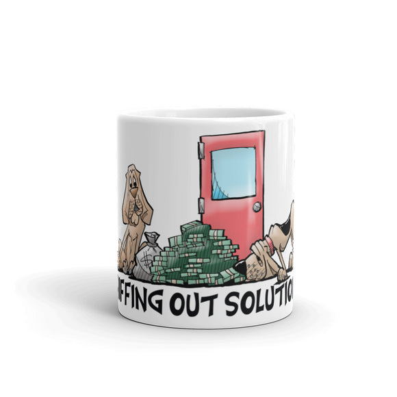 Tax Hound White Glossy Mug - The Bloodhound Shop