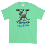 Tim's How to Walk Basil Brush Short-Sleeve T-Shirt - The Bloodhound Shop