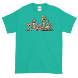 Blood is Thicker Lineup Short-Sleeve T-Shirt - The Bloodhound Shop