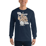 Tim's Wrecking Ball Crew Hounds w/ Names Long Sleeve T-Shirt - The Bloodhound Shop