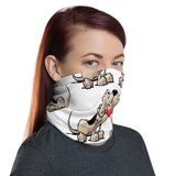 I Love Bloodhound FBC Mask Neck Gaiter