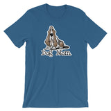 Basset- Dog Mom FBC Short-Sleeve Unisex T-Shirt - The Bloodhound Shop