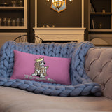 Cavalier- If The Crown Fits FBC Basic Pillow - The Bloodhound Shop