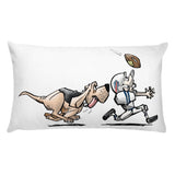 Football Hound Bills Basic Pillow - The Bloodhound Shop