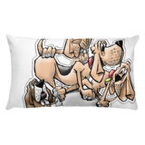 Tim's Wrecking Ball Crew 4 No Names Basic Pillow - The Bloodhound Shop