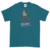 Tim's Keep Calm Freddie Dark Short sleeve t-shirt - The Bloodhound Shop
