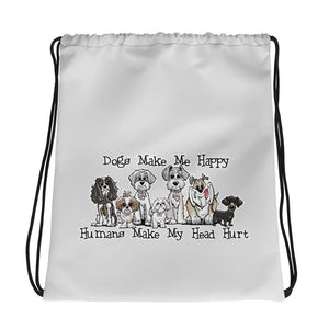 Happy Dogs FBC Drawstring bag