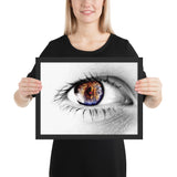 Eye of the Hound Melinda 2 Framed poster - The Bloodhound Shop