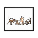 Valerie's Gang Framed poster - The Bloodhound Shop