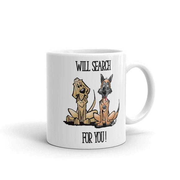 Search For You Mug - The Bloodhound Shop
