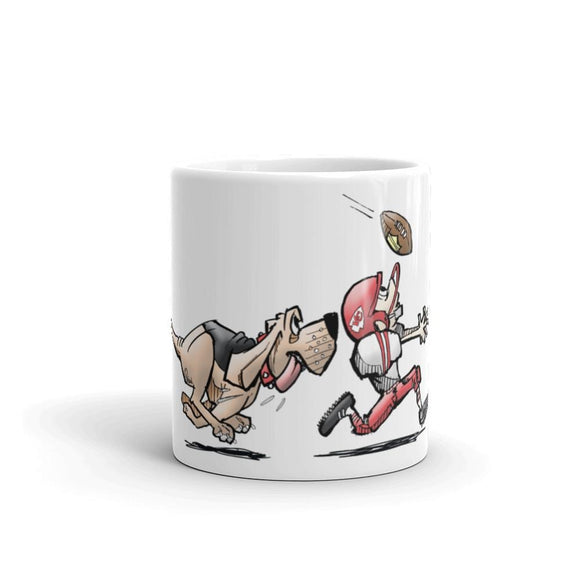 Football Hound Chiefs Mug - The Bloodhound Shop