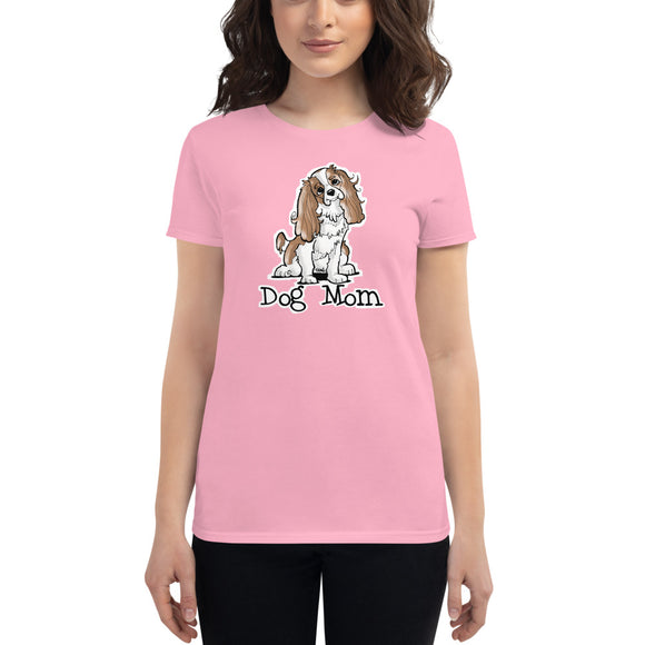 Cavalier- Dog Mom FBC Women's short sleeve t-shirt - The Bloodhound Shop